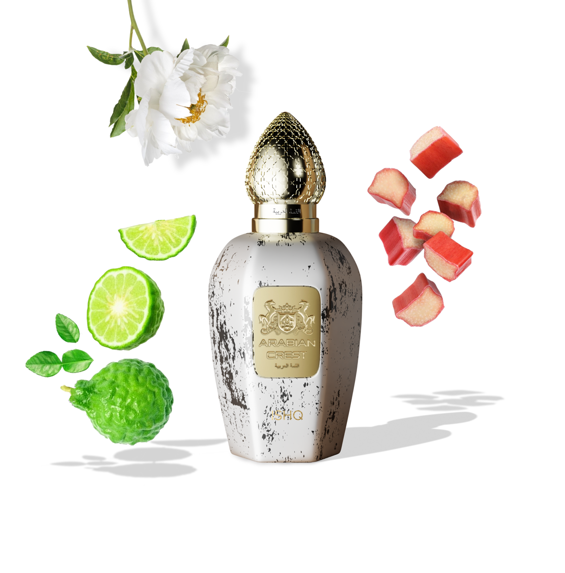 Ishq عشق Eau de Parfum | Arabian Rose Vetiver & Cashmeran Fragrance