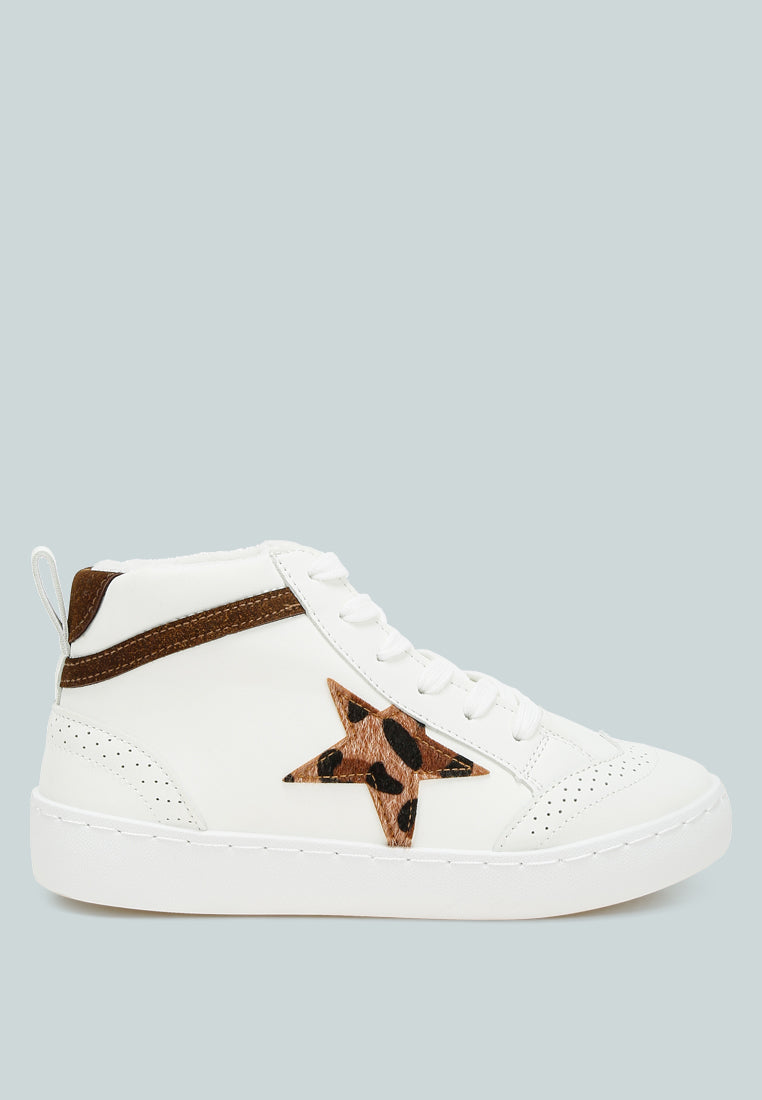 Sonic Star High Ankle Sneakers by London Rag