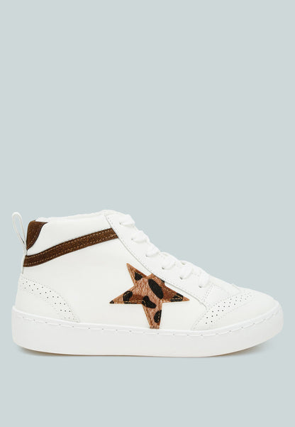Sonic Star High Ankle Sneakers by London Rag