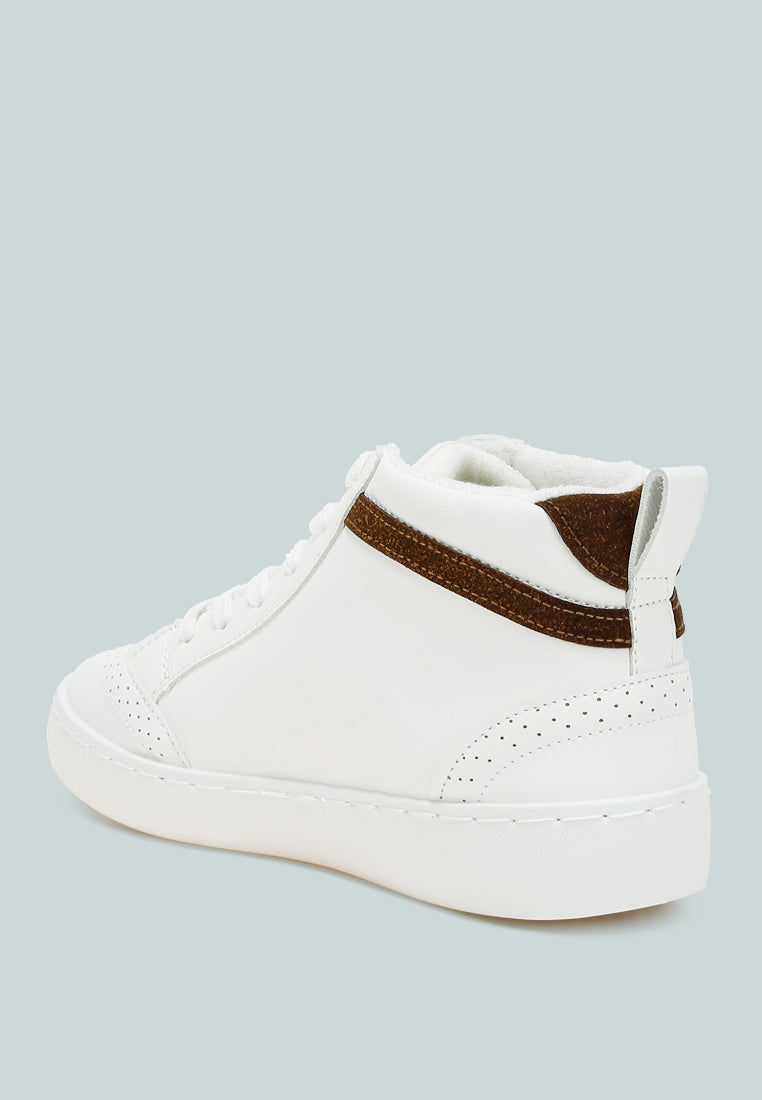 Sonic Star High Ankle Sneakers by London Rag