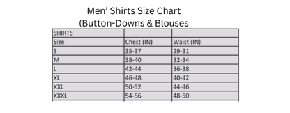 Men's Casual Short Sleeve Solid Button-Down Shirt