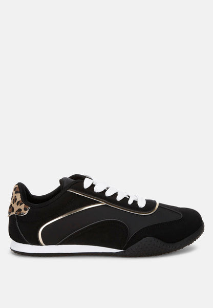 Zuccia Comfortable Lace-Up Sneakers by London Rag