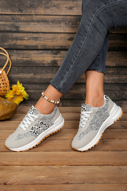 Rosalia Detail Lace Up Sneakers by Threaded Pear