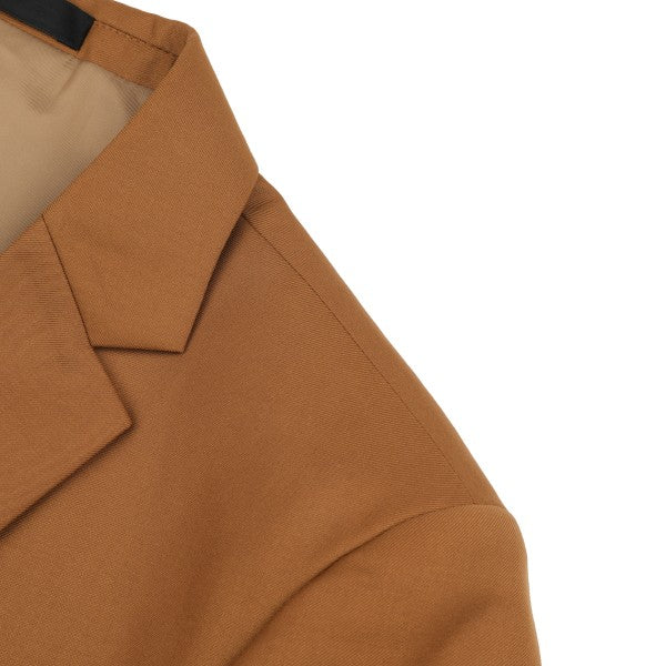 Men's Solid Color Single Vent 1-Button Blazer | Slim Fit Notched Lapel Jacket – Pink, Purple, Red & Caramel