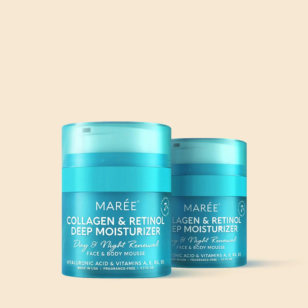 Retinol & Collagen Anti-Aging Face Cream | Hydrating Wrinkle Moisturizer 2 items - Good choice