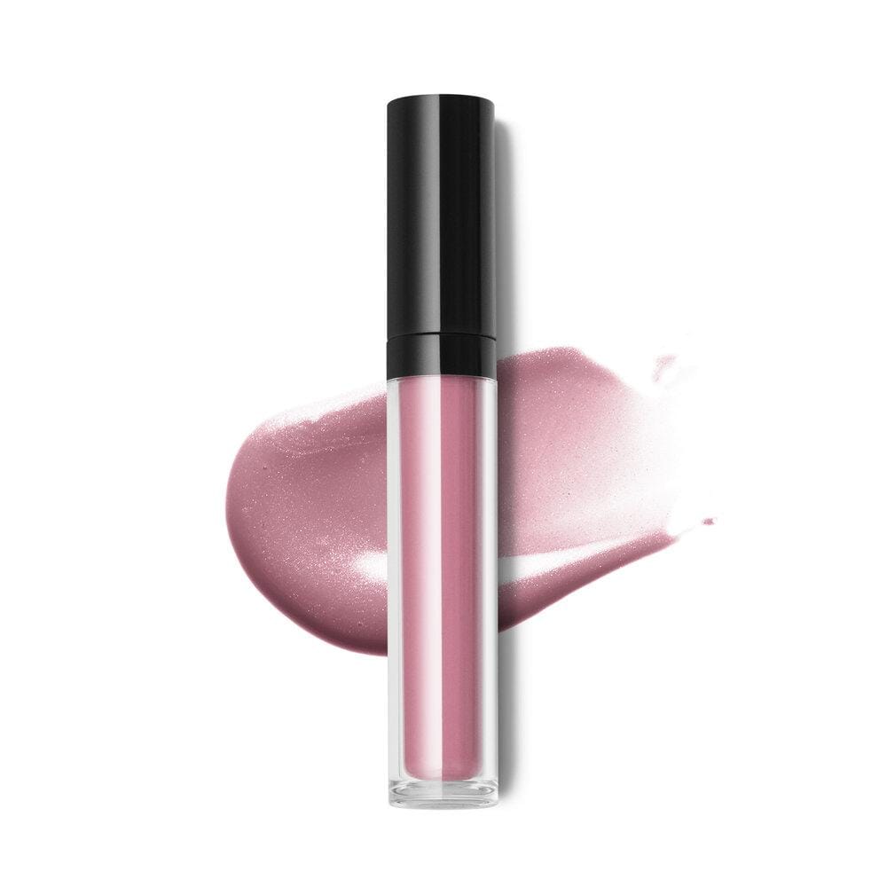 Danyel Cosmetics Raspberry Shimmer Lip Plumping Gloss | Sheer Pink High-Shine Danyel Raspberry Shimmer Lip Plumping Gloss
