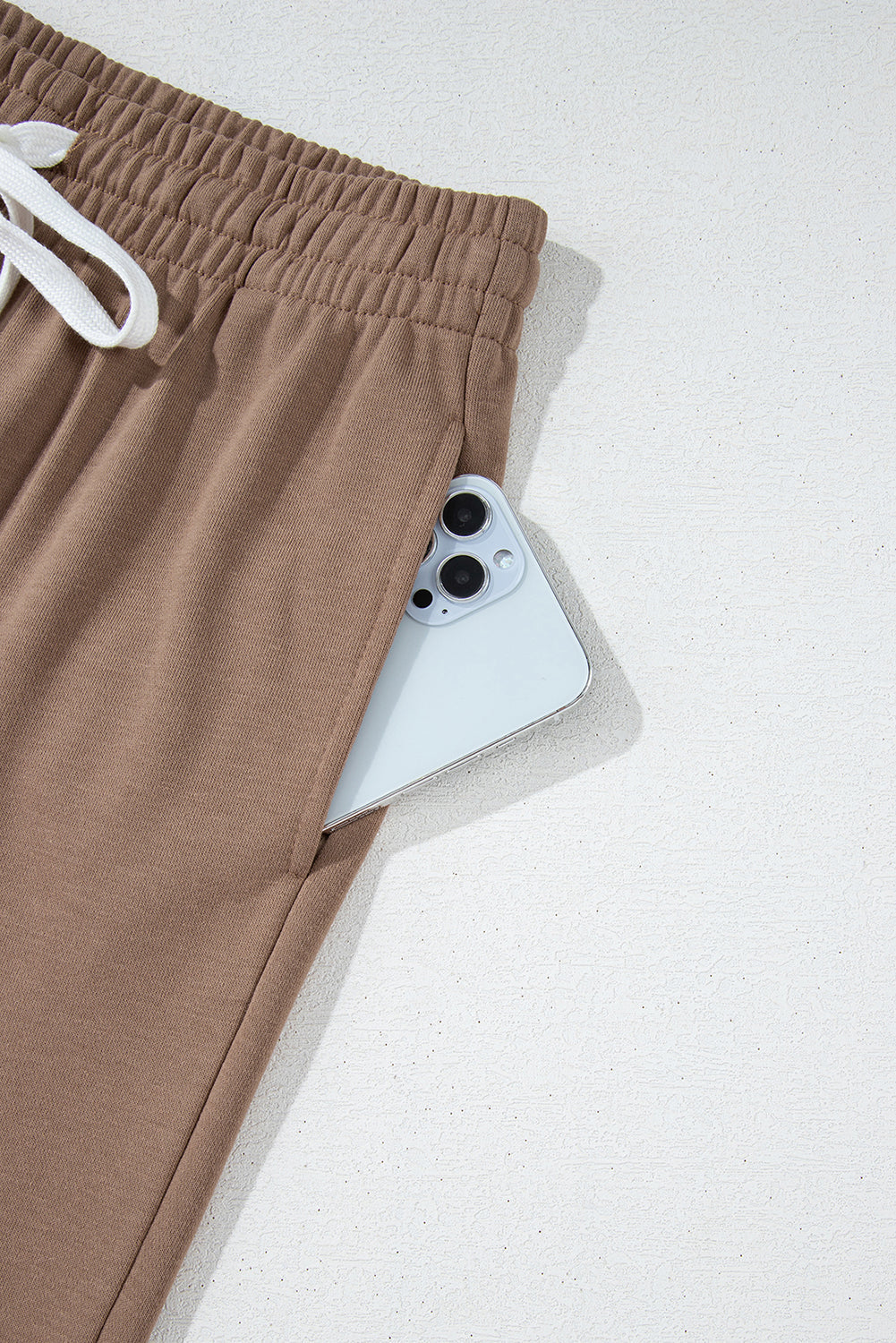 Stripe Drop Shoulder Top and Jogger Pants Set