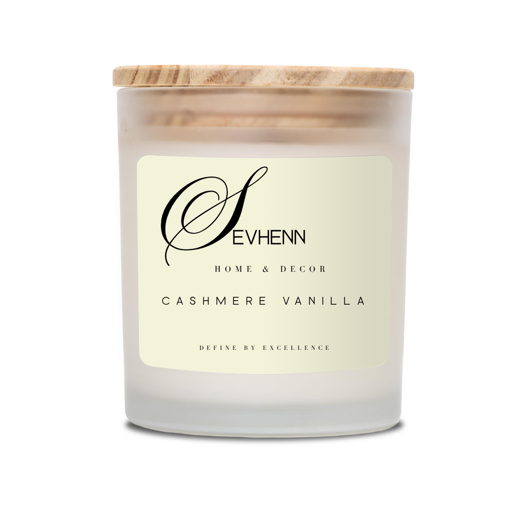 SEVHENN | Home & Decor Frosted Candle No. 12 CASHMERE VANILLA