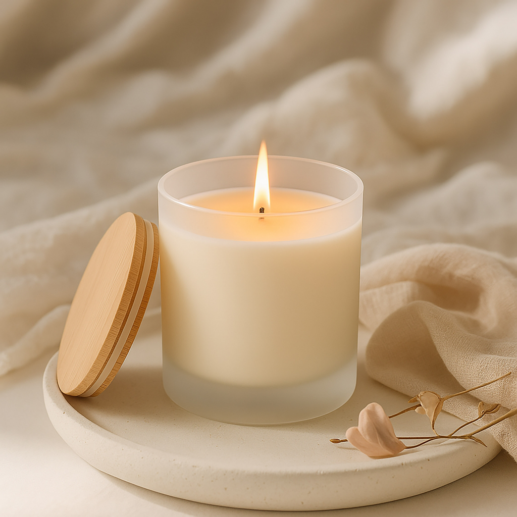 SEVHENN | Home & Decor Frosted Candle No. 12
