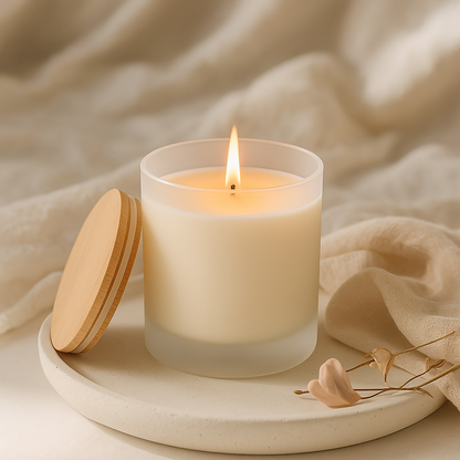 SEVHENN | Home & Decor Frosted Candle No. 12