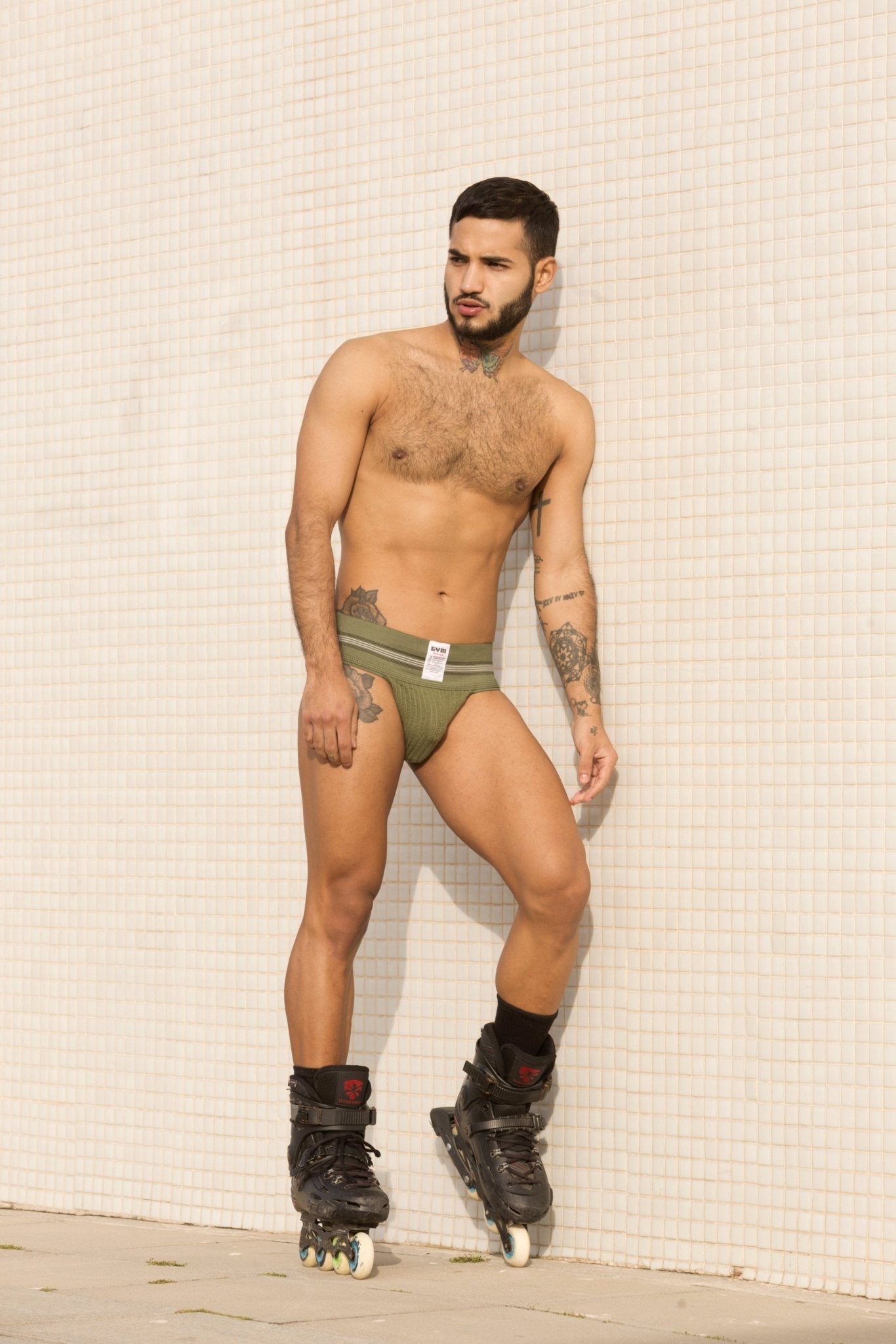 GYM Old School 2.0 Jockstrap with 3" Waistband (1-Pack)