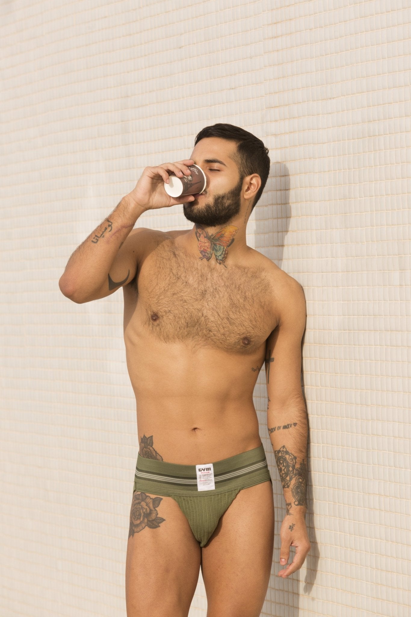 GYM Old School 2.0 Jockstrap with 3" Waistband (1-Pack)