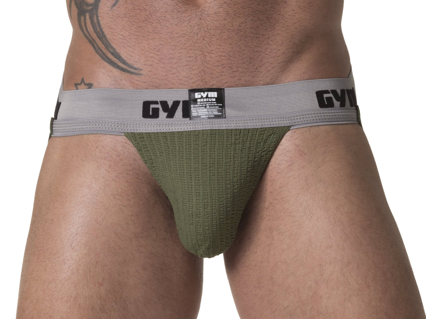 GYM Workout Jockstrap 2.0 with 2" Waistband (1-Pack)