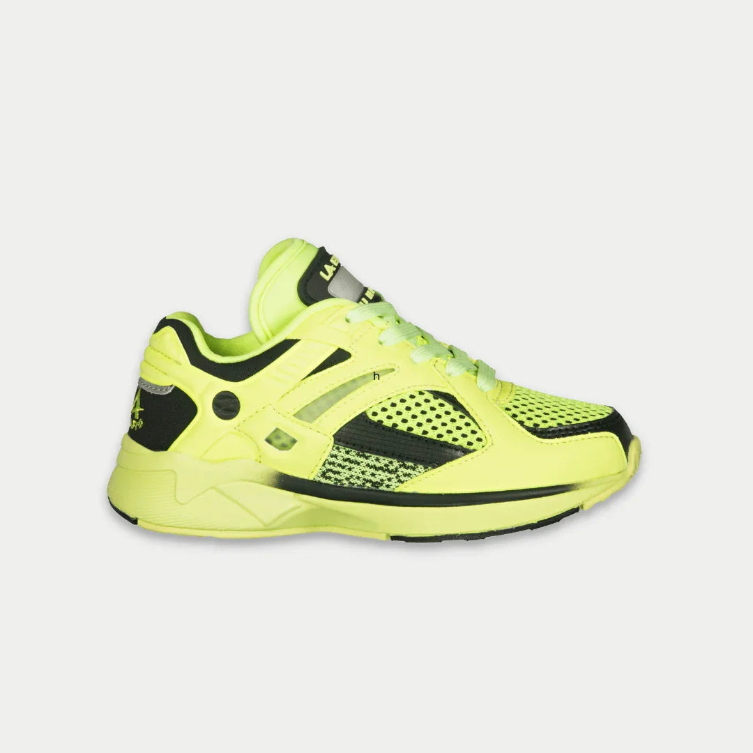 LA Gear Kids Catapult Light-Up x Glow Lowtop | Neon Yellow x Black 12 Neon Yellow x Black
