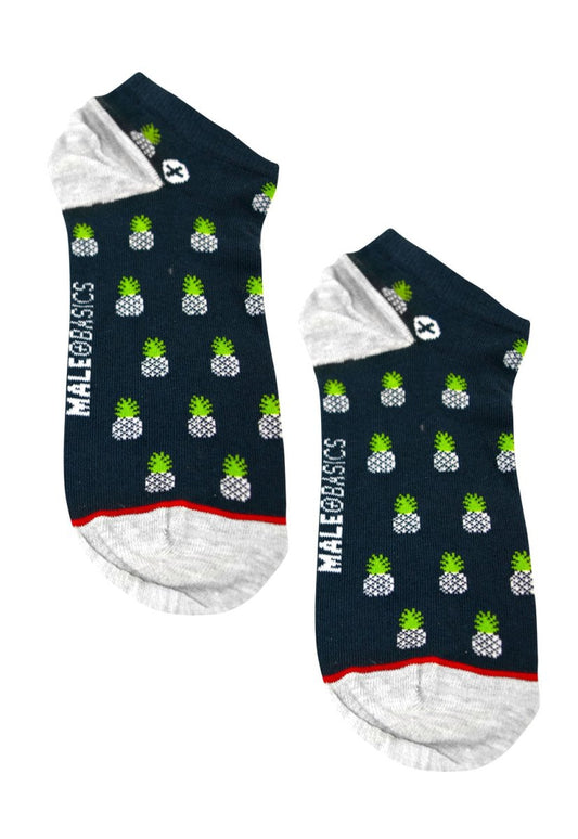MaleBasics Ankle Sock-Pineapple