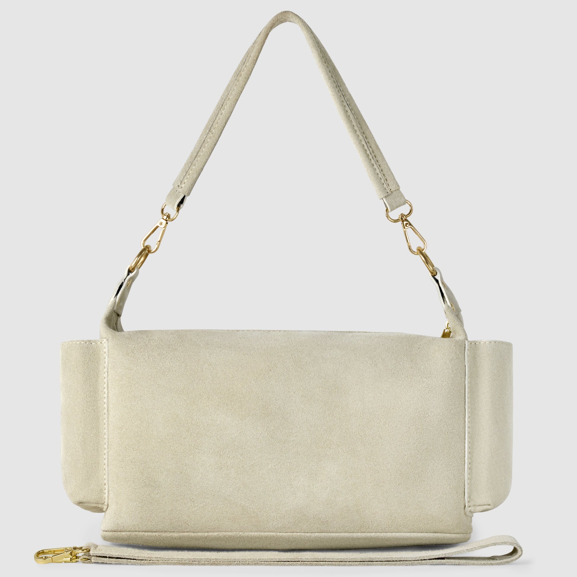 Italian Genuine Suede Shoulder Bag 323040