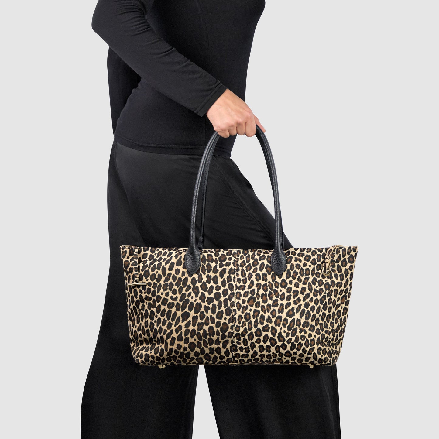 Italian Genuine Suede Tote Bag 242235