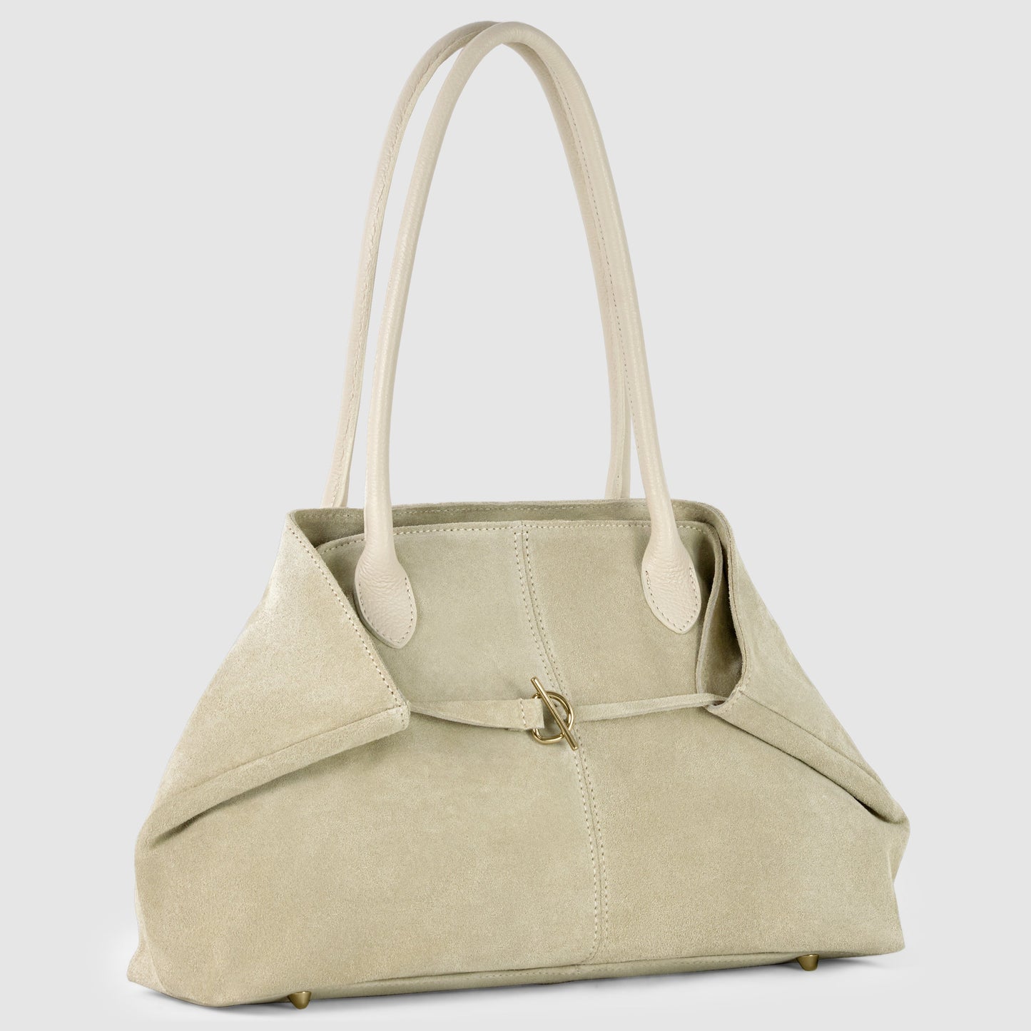 Italian Genuine Suede Tote Bag 242235