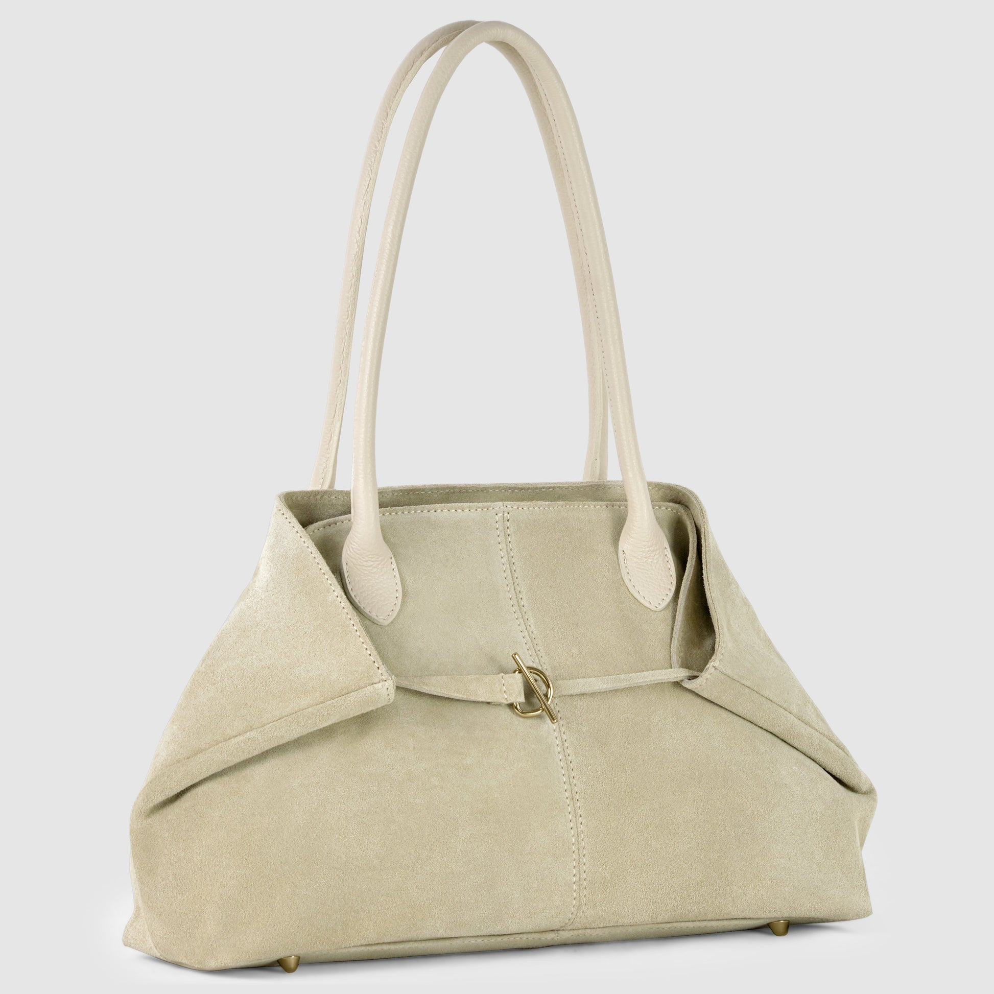 Italian Genuine Suede Tote Bag 242235