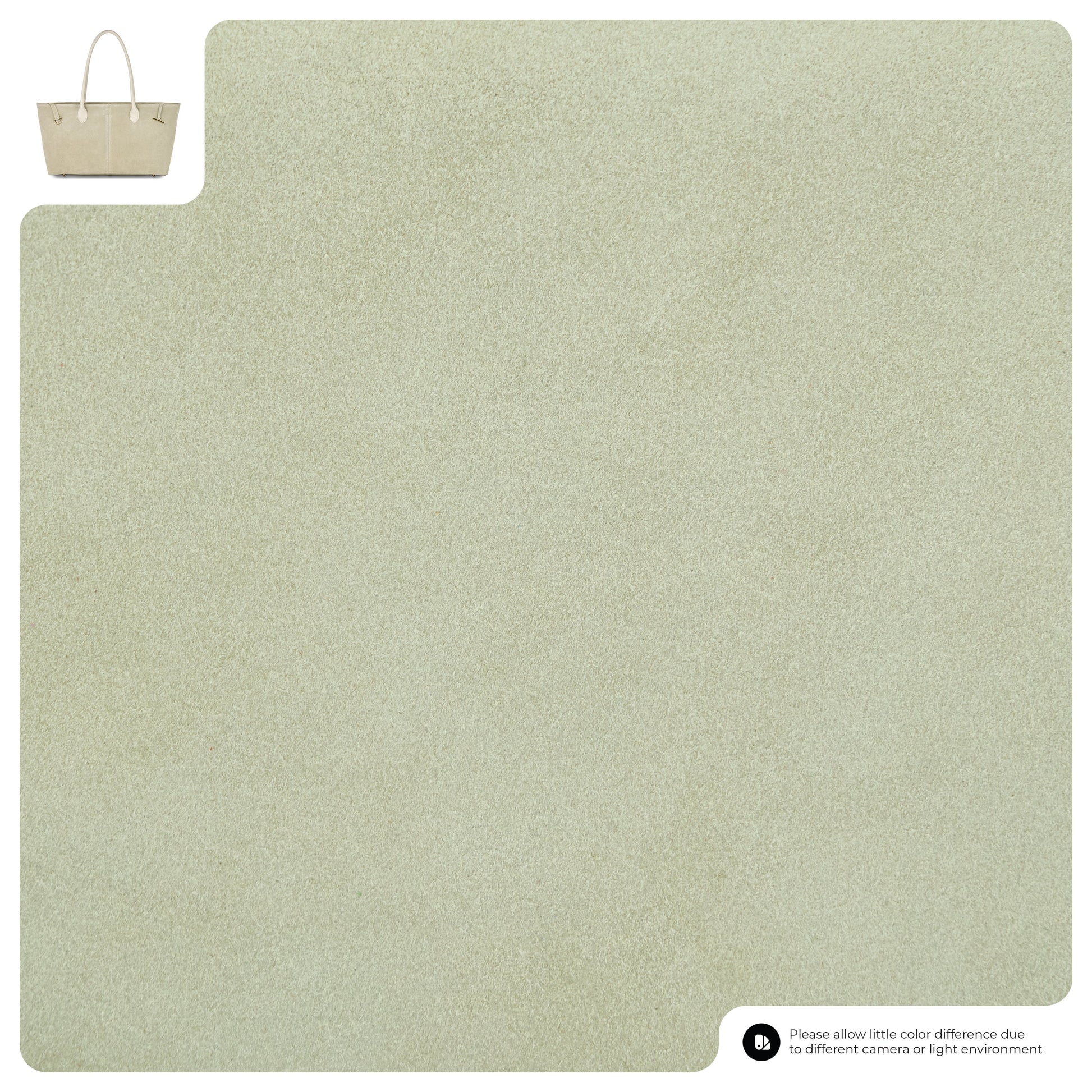 Italian Genuine Suede Tote Bag 242235