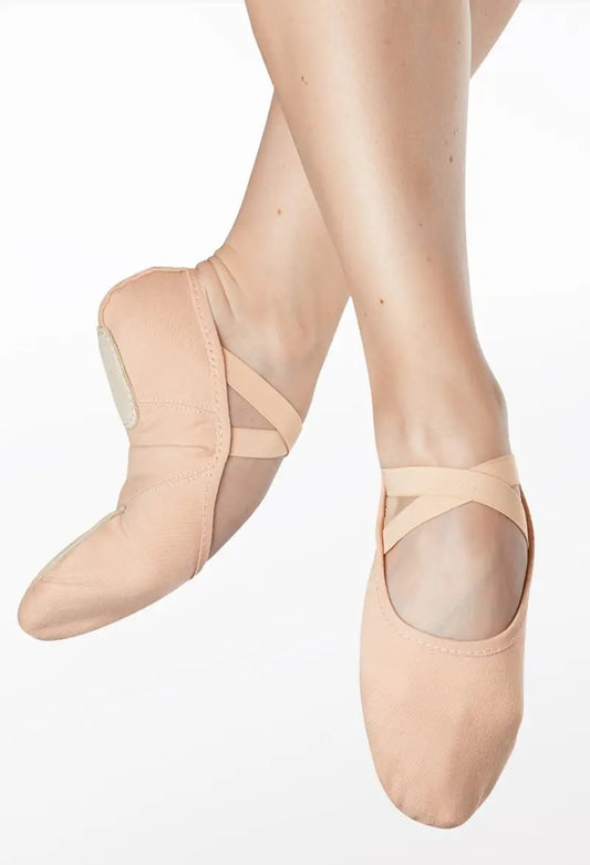 Balera Pro Canvas  2-Way Stretch Split-Sole Ballet Shoes