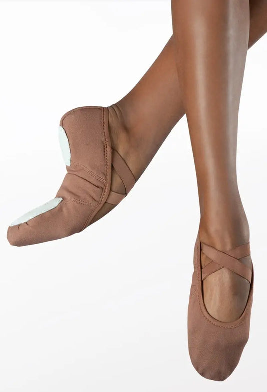 Balera Pro Canvas  2-Way Stretch Split-Sole Ballet Shoes