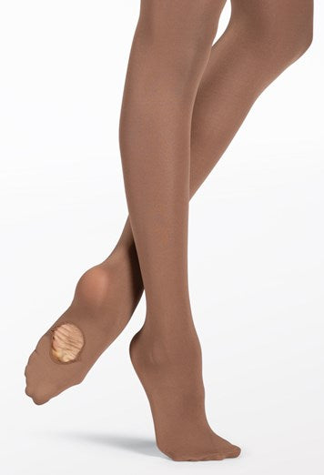 Adult Convertible Tights | 2-in-1 Cropped & Footed Hosiery