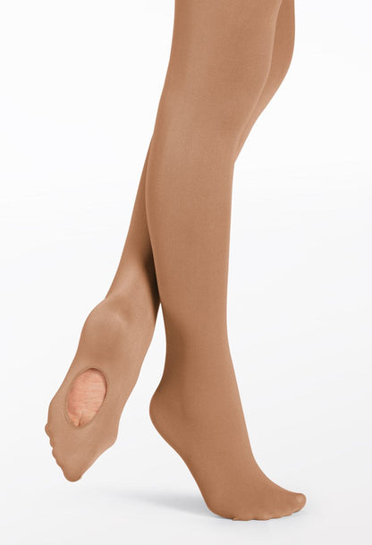 Adult Convertible Tights | 2-in-1 Cropped & Footed Hosiery
