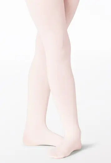 Adult Footed Tights | Opaque Microfiber Hosiery Ballet Pink