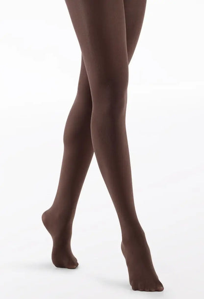 Adult Footed Tights | Opaque Microfiber Hosiery Cocoa